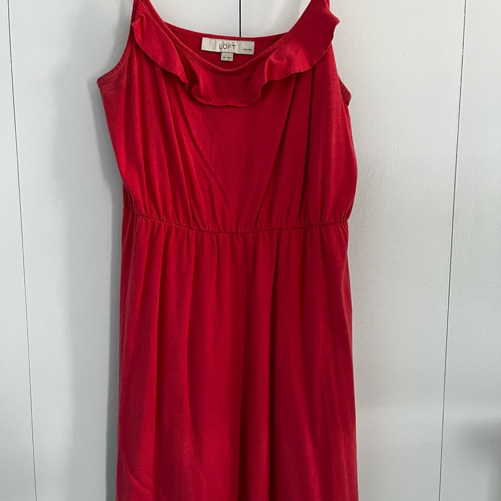 Loft pink dress